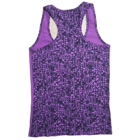 ZUMBA® WEAR Purple Racer Back Top for women size S (Spicy) - Picture 2 of 3